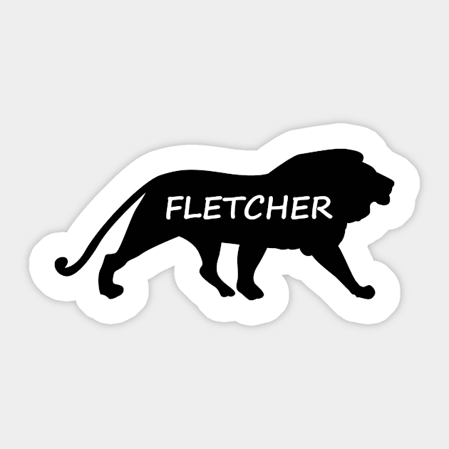 Fletcher Lion Sticker by gulden